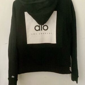 ALO Yoga Black Women's oversized pullover